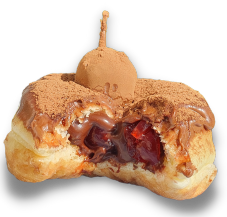 Donuts sabor Trufa de Cereja