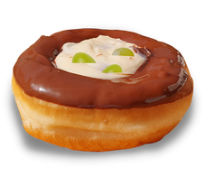 Donuts sabor Bombom de Uva Verde