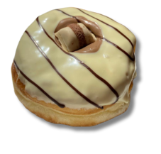 Donuts sabor Kinder Bueno - Branco