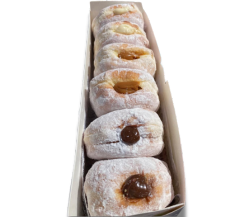 Donuts sabor Caixa com 6 Mekníficos